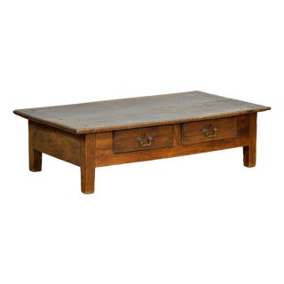 Oak Coffee Table, 1820 For Sale