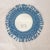 1960s Blue Macrame Round Mirror For Sale - Image 12 of 12