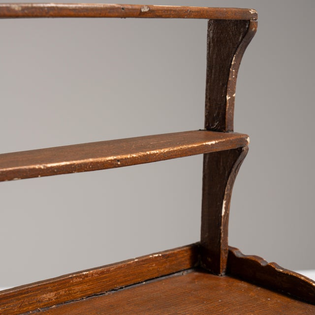 Brown 1900-1909 French Miniature Cabinet For Sale - Image 8 of 18