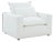 Cali Pearl Performance Fabric Arm Chair For Sale