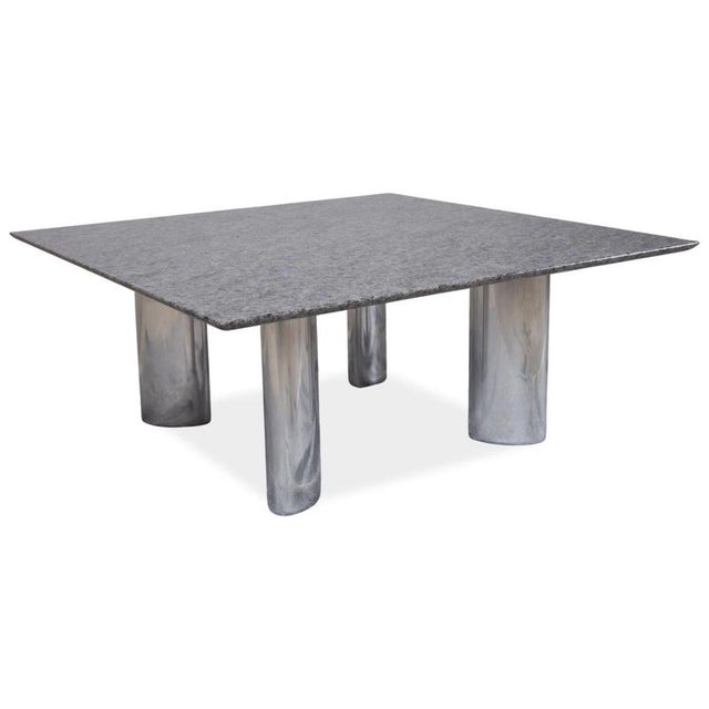 Granite 1226 Coffee Table in Stainless Steel from Draenert For Sale - Image 10 of 10