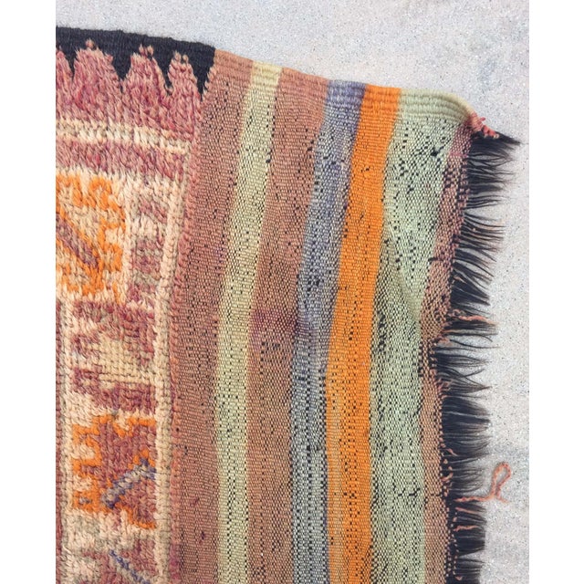 Vintage Moroccan Berber Rug by Weaver Tribes, Hand-Knotted Wool, 1940 For Sale - Image 15 of 18