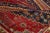 Vinatge Red Persian Shiraz Wool Rug With Geometric Motif For Sale - Image 9 of 10