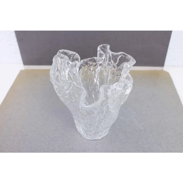 Scandinavian Glass Vase, 1970s For Sale - Image 10 of 13