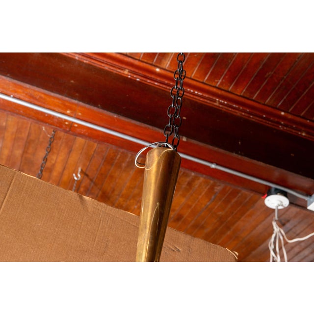 1950s Mid-Century Modern Murano Glass Globe Pendant Chandelier by Barovier For Sale - Image 10 of 13