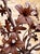 Metal Vintage Italian Tôle Chandelier With Rustic Metal Leaves and Floral Motifs Accented With Crystals, 6 Lights For Sale - Image 7 of 12