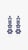 Blue Natural Blue Sapphire 17.15cts & Diamond 2.21cts Earring in 14k Gold For Sale - Image 8 of 8