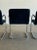 1980s Cantilevered Arm Chairs - Set of Four For Sale - Image 9 of 12