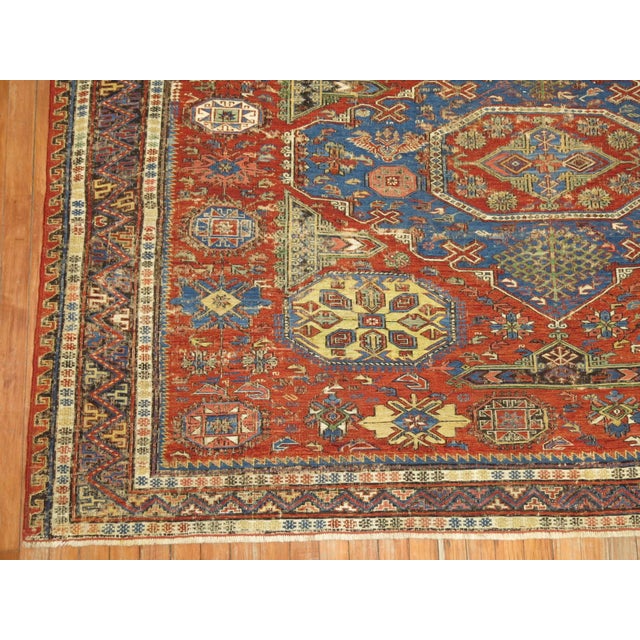 Tribal Persian Soumac Flat-weave from the late 19th century