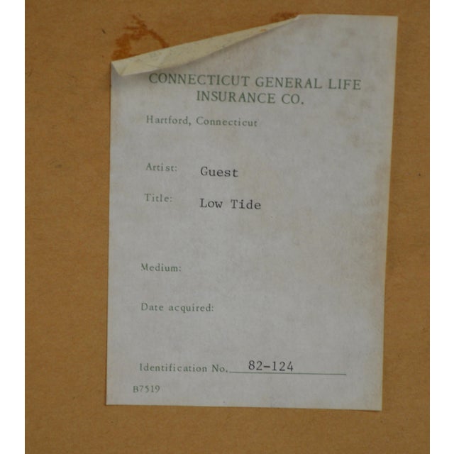 Late 20th Century George Guest (British B. 1935) Original Lithograph Signed For Sale - Image 5 of 6