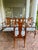 Queen Anne Set of 8 Vintage Queen Anne Mahogany Dining Chairs For Sale - Image 3 of 6