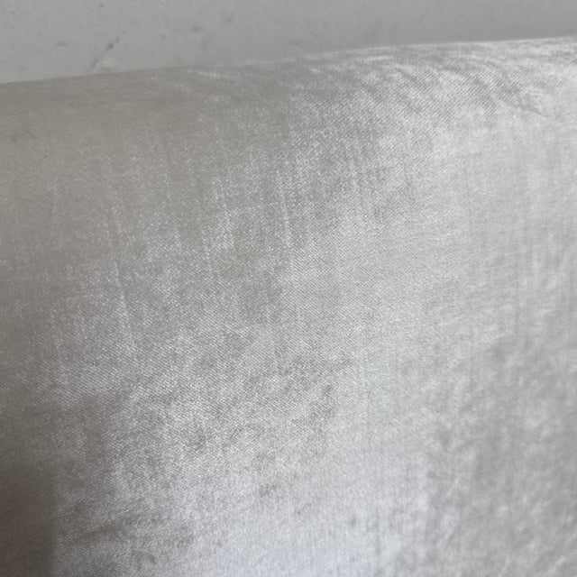 California King Size Silk Velvet Headboard For Sale - Image 12 of 12