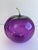 Incredibly wonderful glass plum form by Revolution Glass Studio. Epic in both size and color. The lines are simple and the...