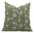 Fabdivine Pure Linen Handmade Block Print Lumber Pillow Covers 12x20inches-Meraci Floral Design For Sale