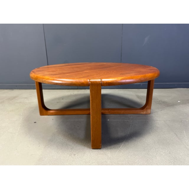 Mid-Century Scandinavian Teak Coffee Table, 1970s For Sale - Image 10 of 10