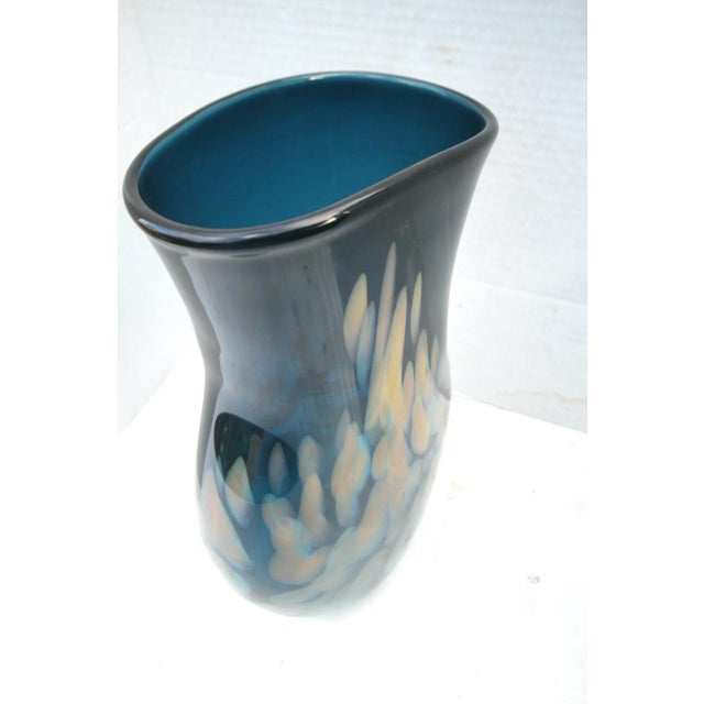 2008 Signed Dale Chihuly Studio Edition "Macchia" Art Glass Vase For Sale - Image 17 of 18