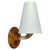 Alabaster, Birch and Pleated Fabric Wall Light, Sweden, 1920s For Sale - Image 18 of 18