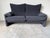 Vico Magistretti Maralunga Two-Seater Black Bouclé Loveseat Sofa for Cassina, Italy For Sale - Image 13 of 18