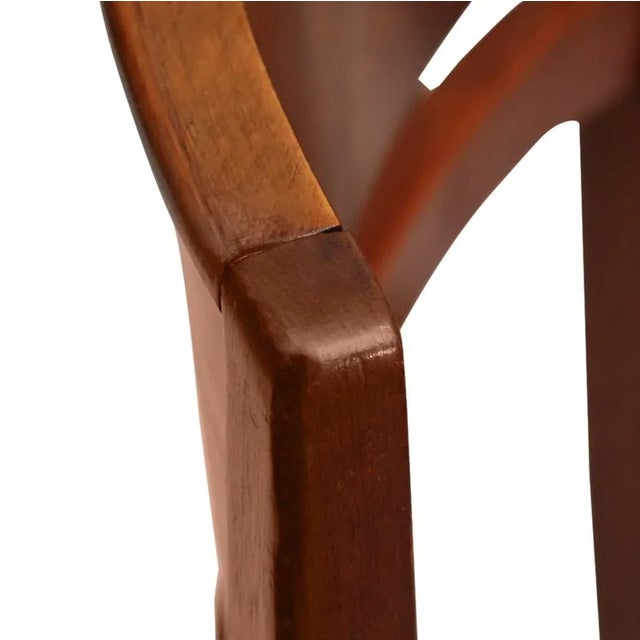 Wood Set of 8 1930s Antique Austrian Biedermeier Dining Chairs For Sale - Image 7 of 12