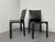 Cab 412 Chairs in Saddle Leather by Mario Bellini for Cassina, Italy, 1970s, Set of 2, in Very Good conditions. Designed...