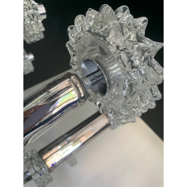 Contemporary Chandelier in Murano Glass With "Rostrato" Cup For Sale - Image 11 of 13