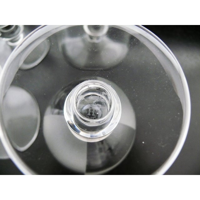 1980s Art Deco Hermes Paris Crystal Glasses - Set of 18 For Sale - Image 15 of 16