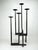 Large Brutalist Wrought Iron Floor Candlestick, 1960s For Sale - Image 11 of 11