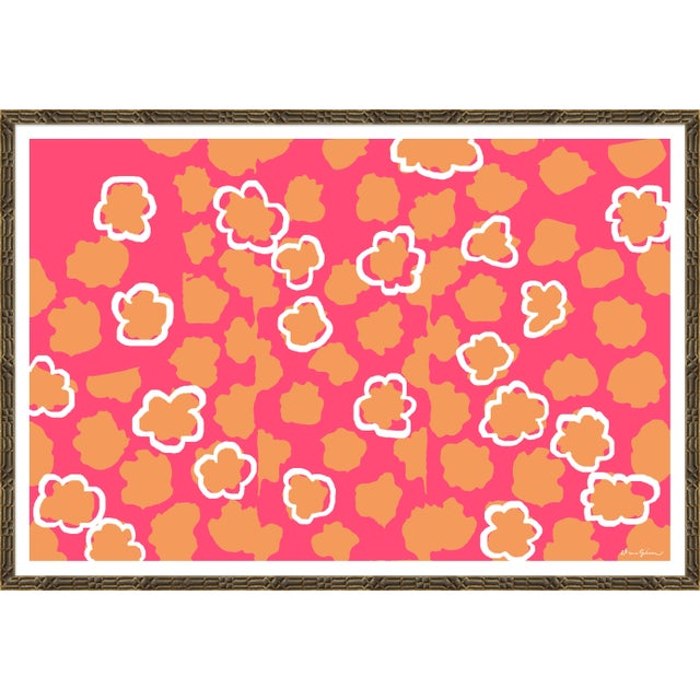 Watermark in Coral By Dana Gibson, Framed Art Print For Sale