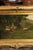 Wood Large Antique Oil Painting of Sheep and Shepherdess in Antique Giltwood Frame For Sale - Image 7 of 10