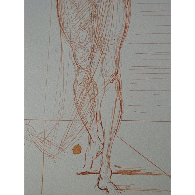 Salvador Dali, Virgile réconforte Dante, Etching For Sale - Image 5 of 7
