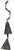 Brown 1960s Bronze Wind Bell Chime by Paolo Soleri for Arcosanti For Sale - Image 8 of 9