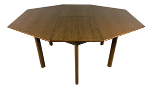 Extendable Hexagon Dining Table, 1970s