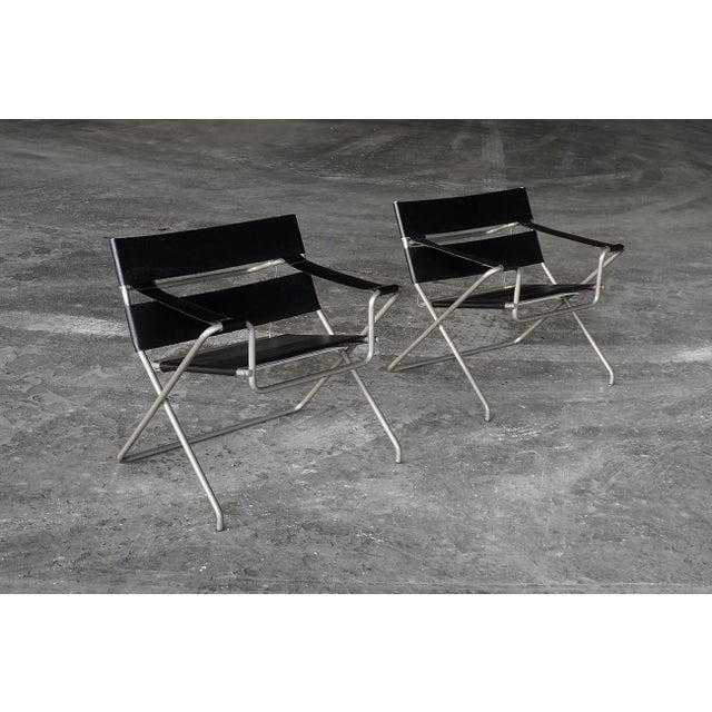 D4 Lounge Chairs by Marcel Breuer for Tecta, Germany, 1980s, Set of 2 For Sale - Image 4 of 9