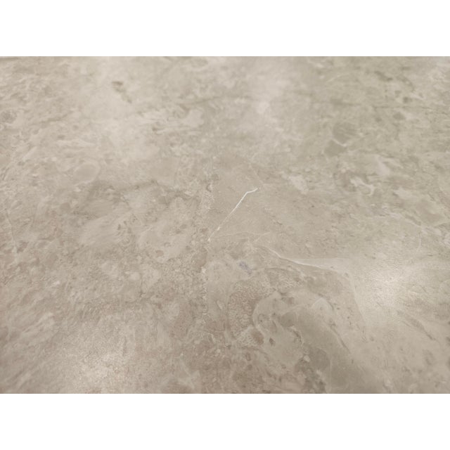 Roman-Inspired Arhaus Danae Round Stone Dining Table For Sale - Image 10 of 10