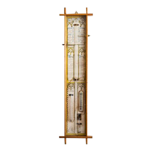 Early 20th Century Admiral Fitzroy’s Barometer in Oak Case, English