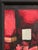 David Adickes "Red and Black Cubist with White" Modern Red-Toned Abstract Geometric Painting, 20th Century For Sale - Image 4 of 10
