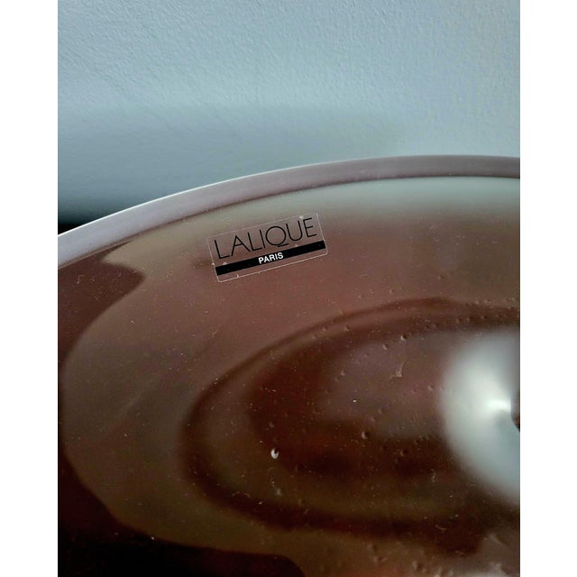 Large Ondines Charger from Lalique For Sale - Image 3 of 6