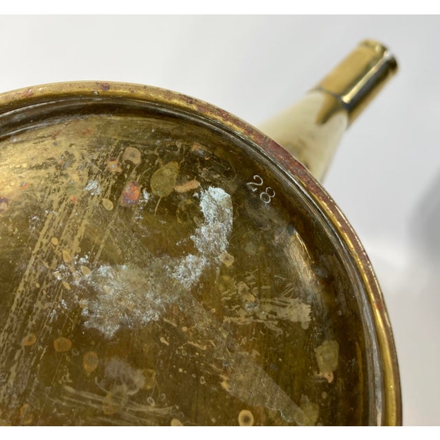 Brass Antique English Brass Watering Can For Sale - Image 8 of 8