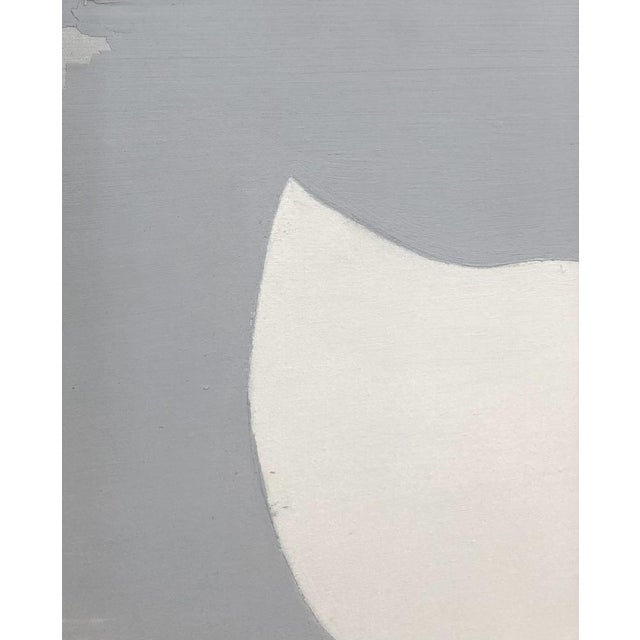 2000 - 2009 Benna Chu (Meylan), Feuille No. 6, 2000, Oil on Canvas For Sale - Image 5 of 8