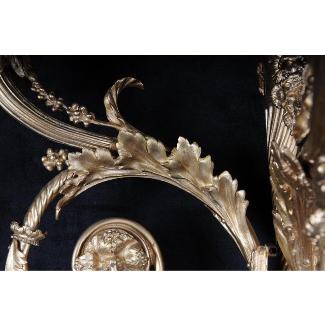 Louis XVI Monumental Bronze Walnut For Sale - Image 13 of 18