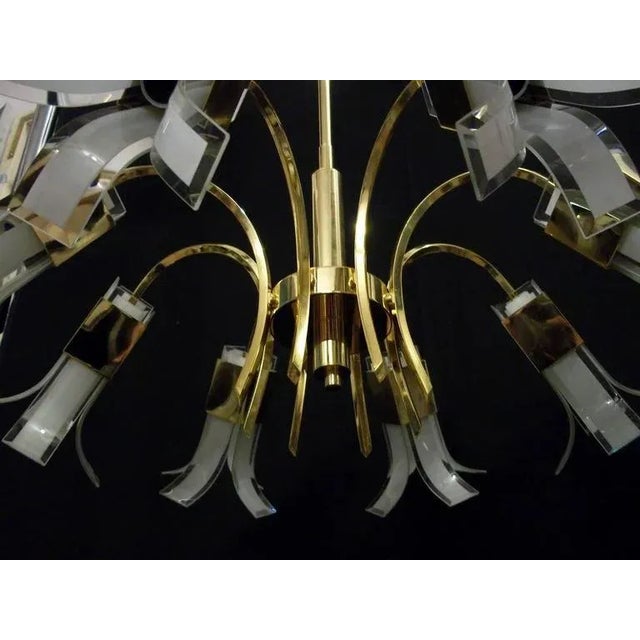 1970s Murano Chandelier from Vistosi, 1970s For Sale - Image 5 of 11