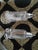 Traditional Vintage Clear Pressed Glass Vanity & Decorative Glass Set - 5 Pieces For Sale - Image 3 of 5