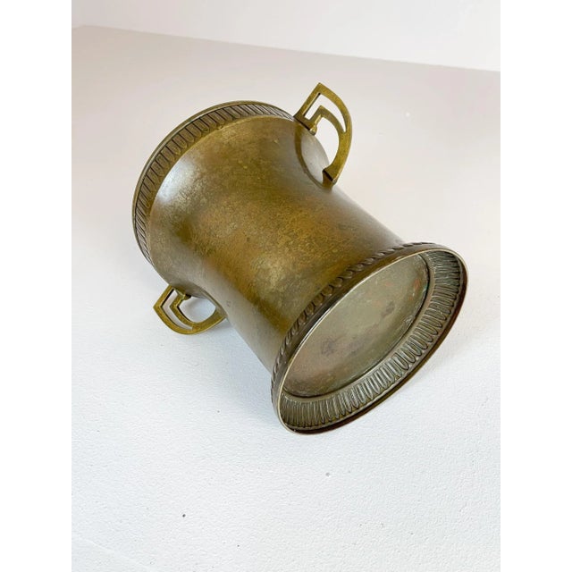 Art Deco Champagne Cooler in Copper and Brass, Sweden, 1930s For Sale - Image 11 of 14