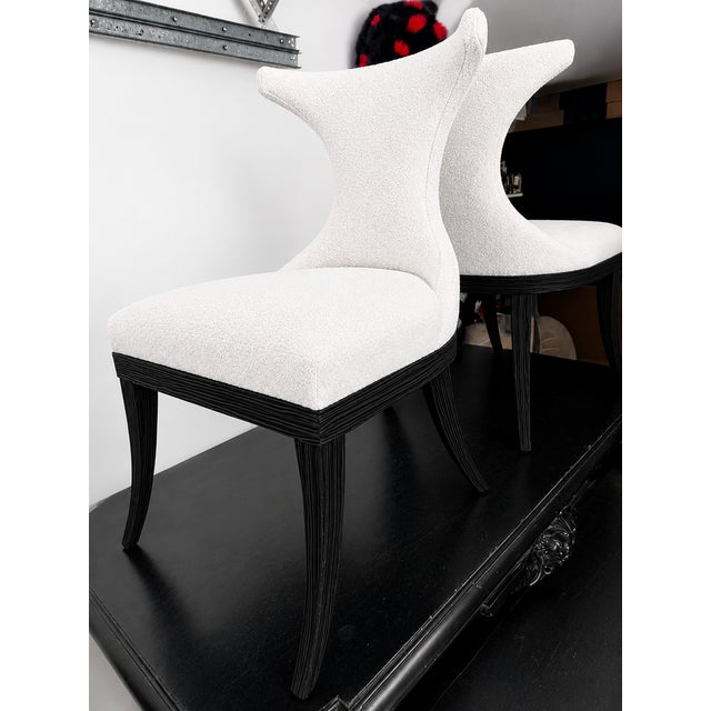 Randolph & Hein Set of 10 Randolph & Hein Klismos Style Dining Chairs For Sale - Image 4 of 4