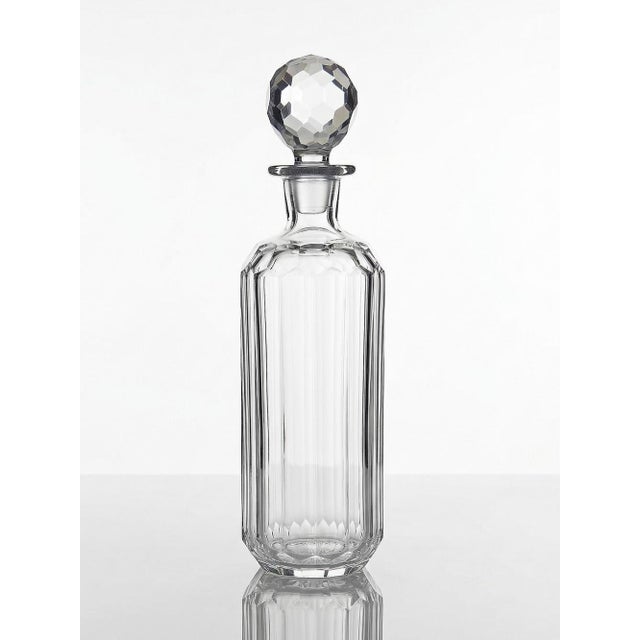 Vintage Cut-Glass Crystal Whisky Decanter, 1920s For Sale - Image 14 of 14