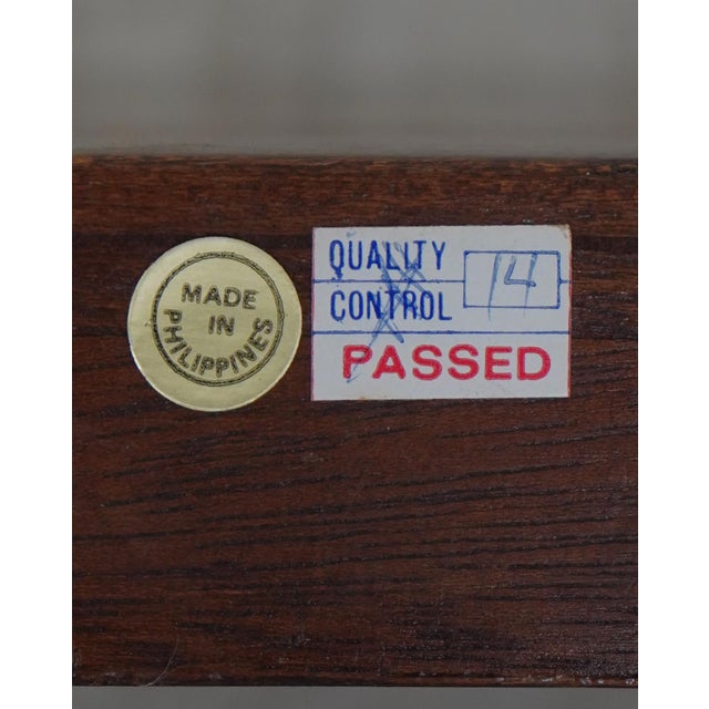 1990s Pair Carved Mahogany Bracket Wall Shelves For Sale - Image 10 of 10