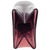 Blenko Glass 8813 Don Shepherd Amethyst Paper Bag Vase Crackle 8.5" For Sale - Image 9 of 13