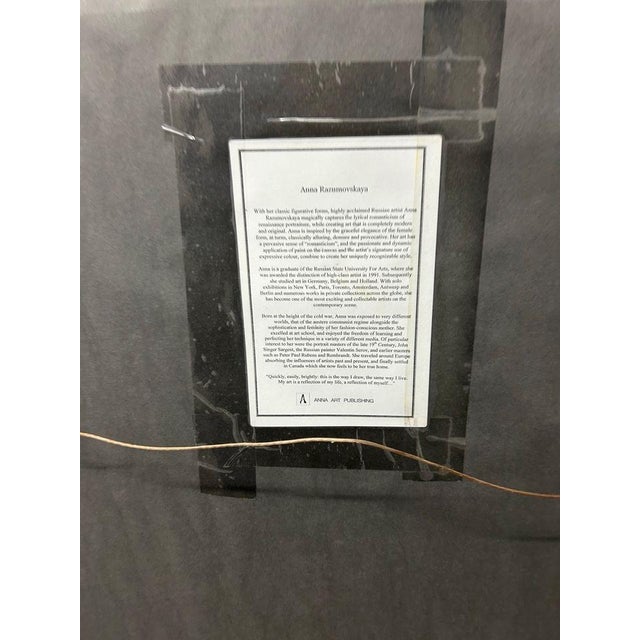 Late 20th Century Pair of Oil Paintings by Anna Razumovska For Sale - Image 5 of 6