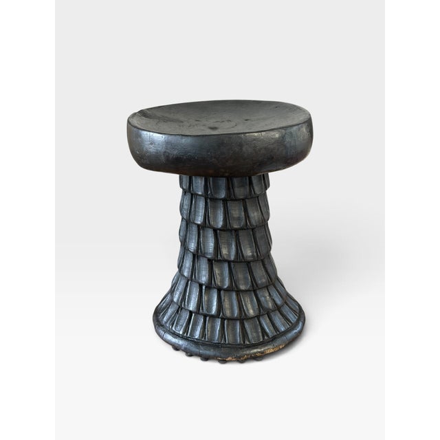 Tribal Vintage Tribal Nobility Bamileke Stool/Table Cameroon 15" H For Sale - Image 3 of 10