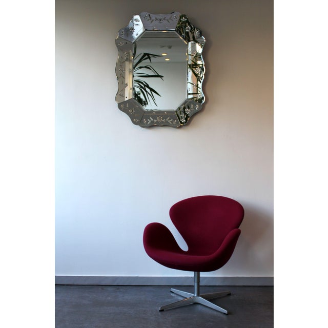 Venetian Style Mirror with Period Facets For Sale - Image 12 of 15